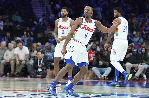 76人实惨！马克西至少缺席三周 恩比德已缺席5场 乔治仍被禁赛！_24直播网