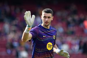 好新闻！记者：对阵纽卡赛中被换下的霍安·加西亚没有受伤_24直播网