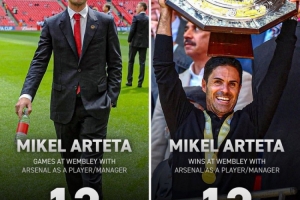 即将迎来联赛杯决赛！塔帅球员和教练时代在温布利12战所有取胜_24直播网