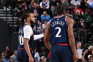 小卡或战老店主！ESPN明日胜率展望：快船为62.3% 猛龙37.7%_24直播网