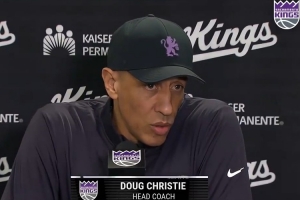 国王主帅：进攻端我们通过助攻完成进球 但防守和相同水平还不敷_24直播网