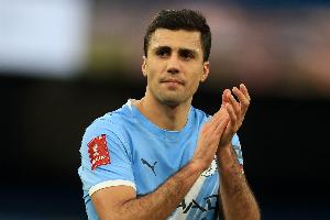 跟队：皇马无意引进罗德里，，，，，对他只是浏览和尊重_24直播网