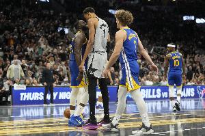 西部第二VS残阵勇！ESPN展望明天胜率：马刺71.1% 勇士28.9%_24直播网