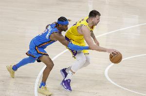 后天战雷霆！东契奇：他们很精彩 我们只需要延续现在的打球方式_24直播网