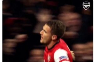 效力枪手11年！阿森纳官方晒视频祝福35岁拉姆塞：退役快乐_24直播网