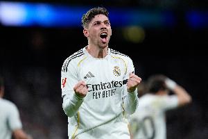 乌拉圭大狙！近5年西甲禁区外进球榜：巴尔韦德13球、姆巴佩9球_24直播网