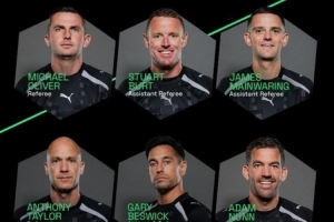 英超有7名裁判将加入今炎天下杯的执法，，，，，，奥利弗和泰勒在列_24直播网