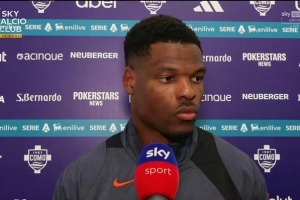 邓弗里斯：我伤缺4个月但现在感受很好 齐沃要我们下半场全力以赴_24直播网