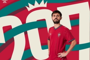 B席完成英超第297次进场，，成为该联赛进场最多的葡萄牙球员_24直播网