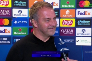 弗里克：加维的防守侵略性是晋级所需的 费尔明踢左边锋攻守兼备_24直播网