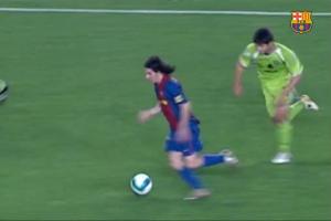 重温经典！巴萨官方晒视频纪念梅西远程奔袭连过五人进球19周年_24直播网