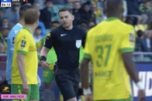 队报：裁判红牌罚下南特球员，，赛后认可判罚过失并要求改为黄牌_24直播网